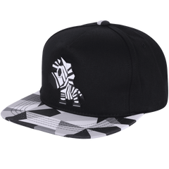 ililily Animal Paper Folding Rubber Logo New Era Style Snapback Hat Baseball Cap